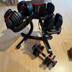 Bowflex Adjustable Dumbbells (52.5 lb each)