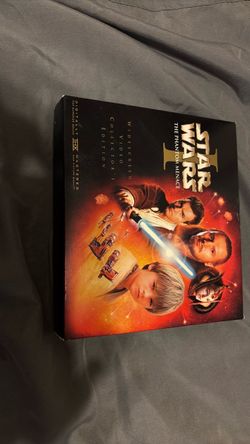 Star Wars The Phantom Menace VHS
