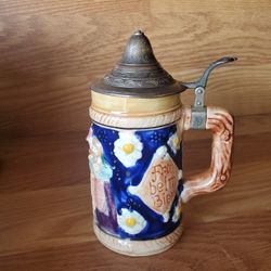 Small Beer Stein Cup With Lid