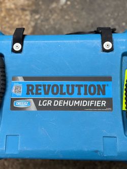 DRI-EAZ REVOLUTION LGR DEHUMIDIFIER USED