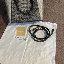 Small Brown And Gold Michael Kors Purse With Dust Bag