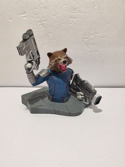 LOOT CRATE MARVEL GUARDIANS OF THE GALAXY ROCKET RACOON  BUST FIGURE BNIP