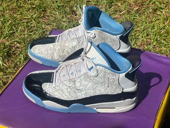 Nike 10.5  Air Jordan Dub Zero in the "Legend Blue" or "UNC" 10.5