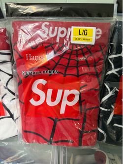 Supreme Hanes Spider-Man Boxer Briefs (2 Pack )