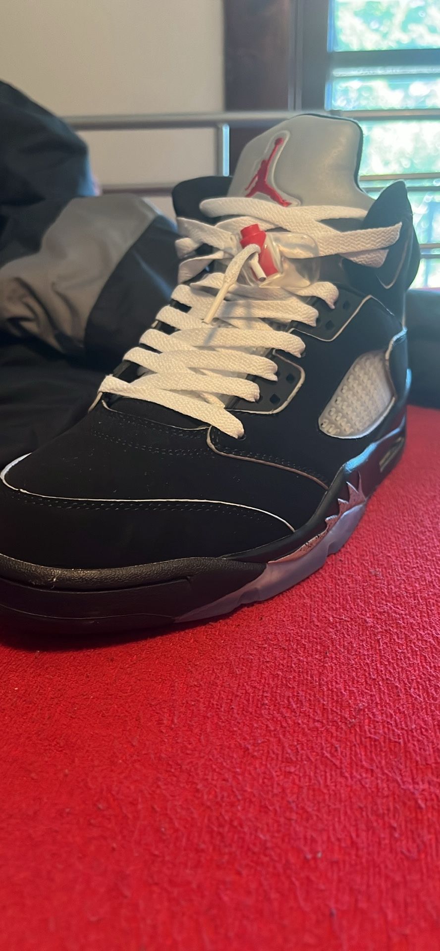 Jordan 5s Black Mattics