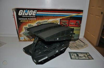 Vintage 80s Toys GI Joe Bridgelayer Vehicle Play Set