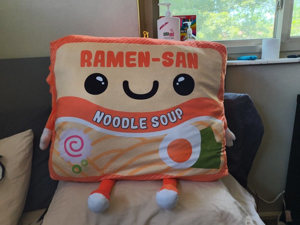 Ramen-San Stuffed Pillow