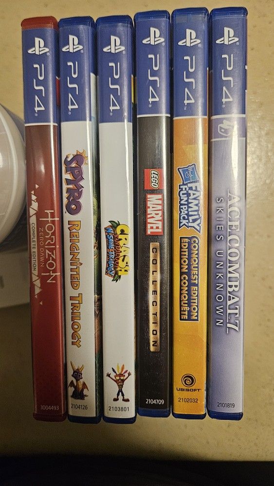 PS4 Games - $10 Each