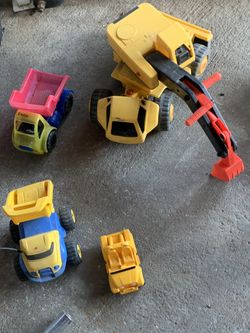 Kids construction vehicle toys