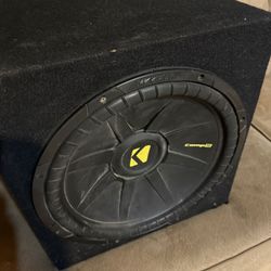 Kicker CompQ 15 Subwoofer