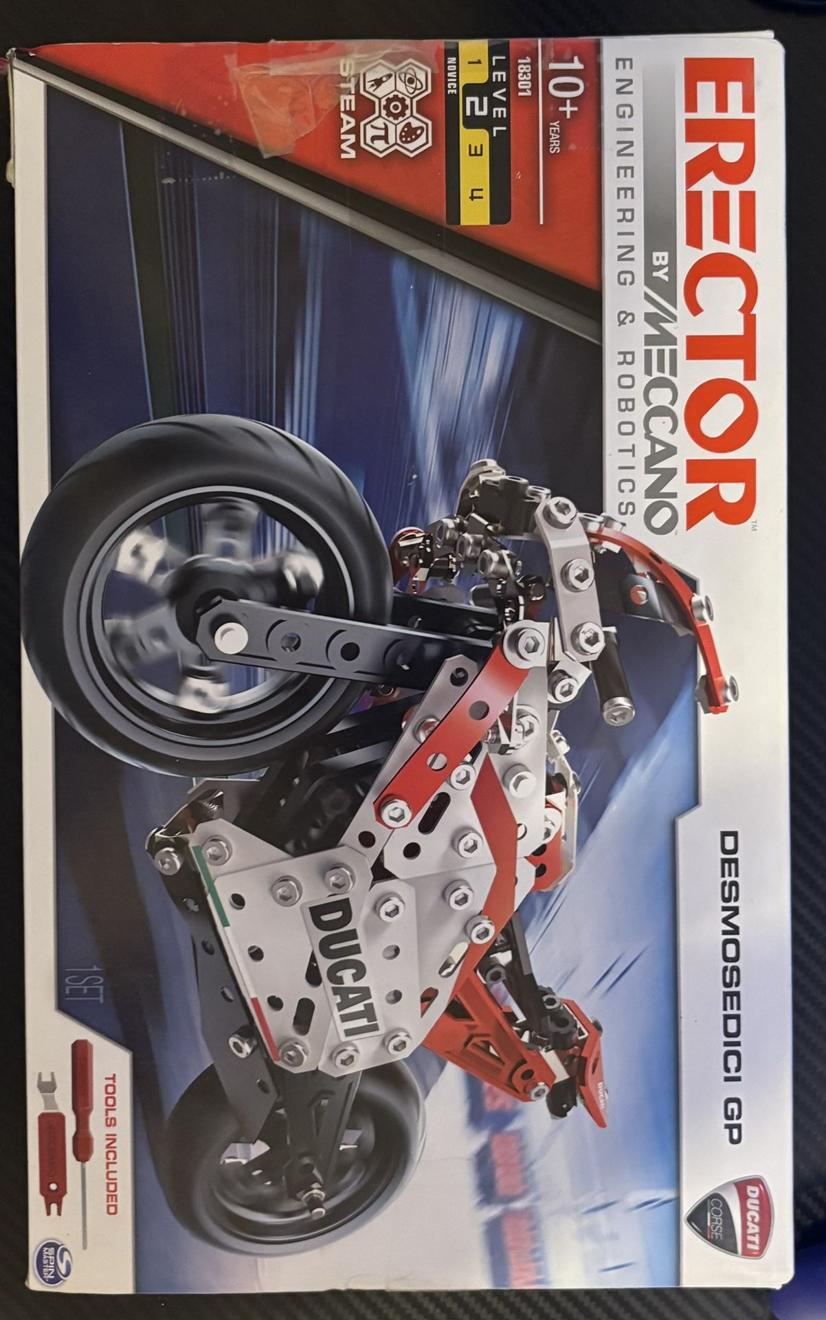Erector Ducati Bike