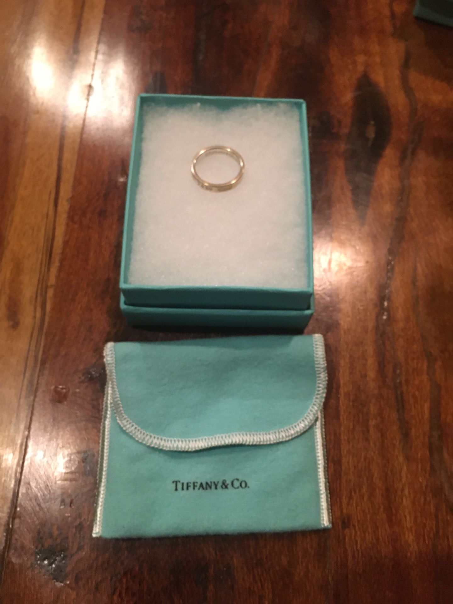 Tiffany and co (thin) ring size 8