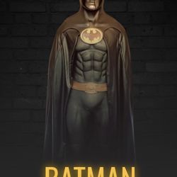 1989 Michael Keaton BATMAN Custom Made Costume DC comics