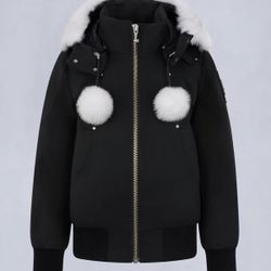 Woman’s moose knuckle bomber jacket