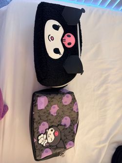 Kuromi makeup bag