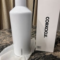 Corkcicle stainless steel Canteen white 60oz