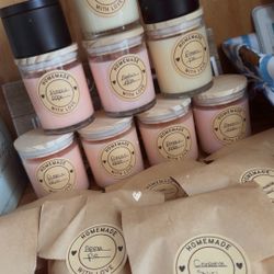 Homemade Candle Bundles 