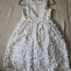 Girls White Dress
