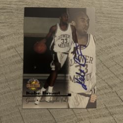 Kobe Bryant 1996 Rare Scoreboard Auto RC #13