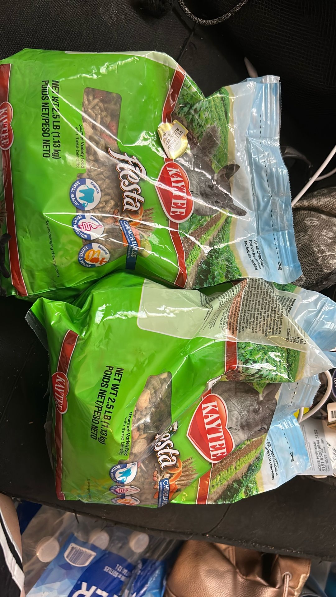 Kaylee Chinchilla Food