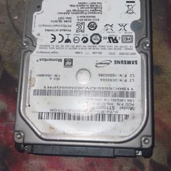 Five Hard Drives