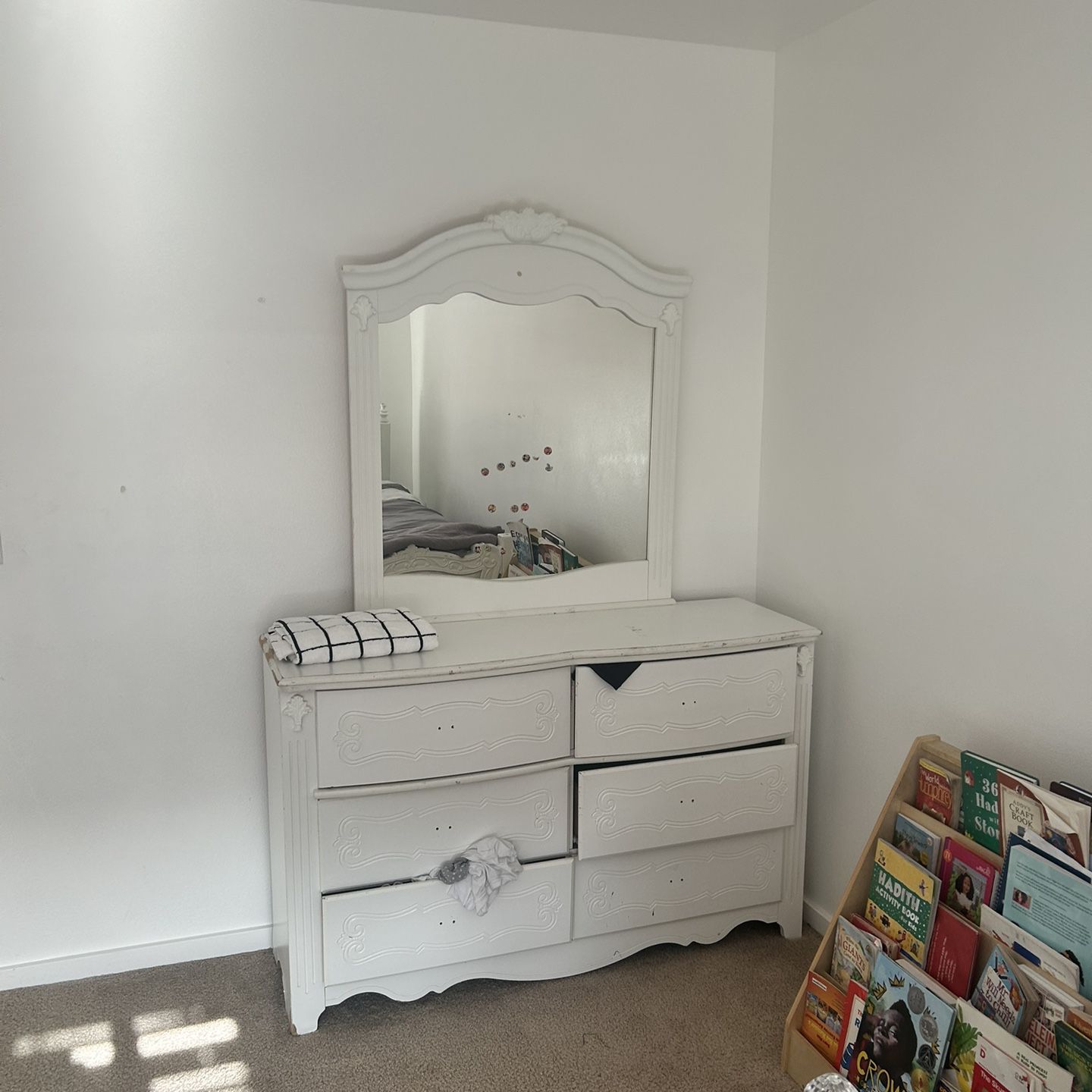 Two Beds And Dresser 