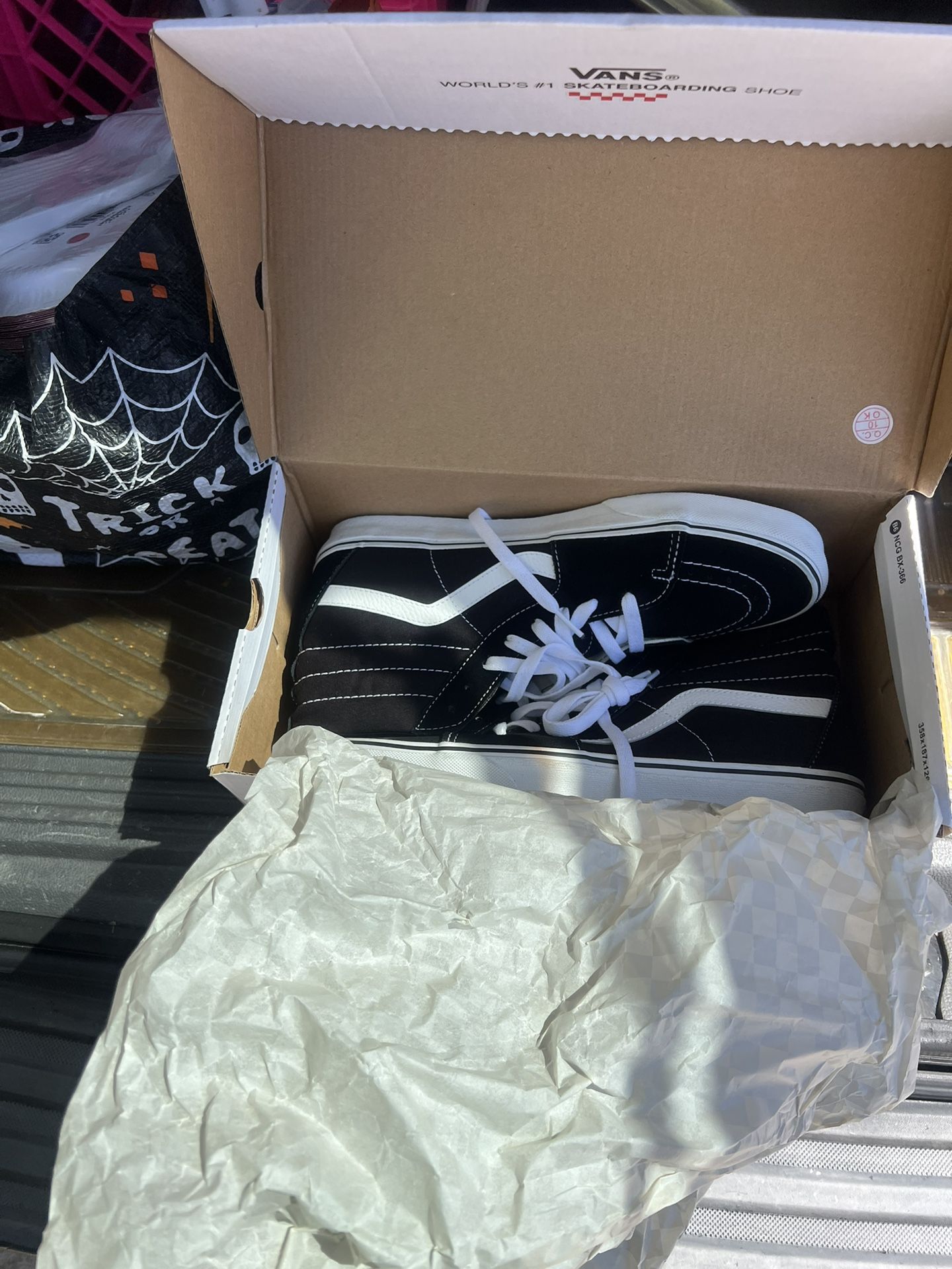 $40  vans mens 11 1/2 Sk8 NEW 