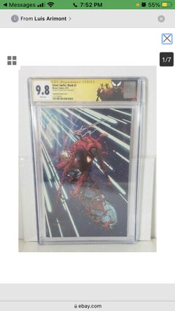 Silver Surfer Black 2 CGC Graded 9.8 Donny Cates Signature