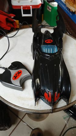 Batman  And Robin Wired RC Batmobile 1997 Works