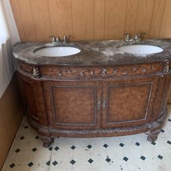 Vanity Double Sink $100 And  $125