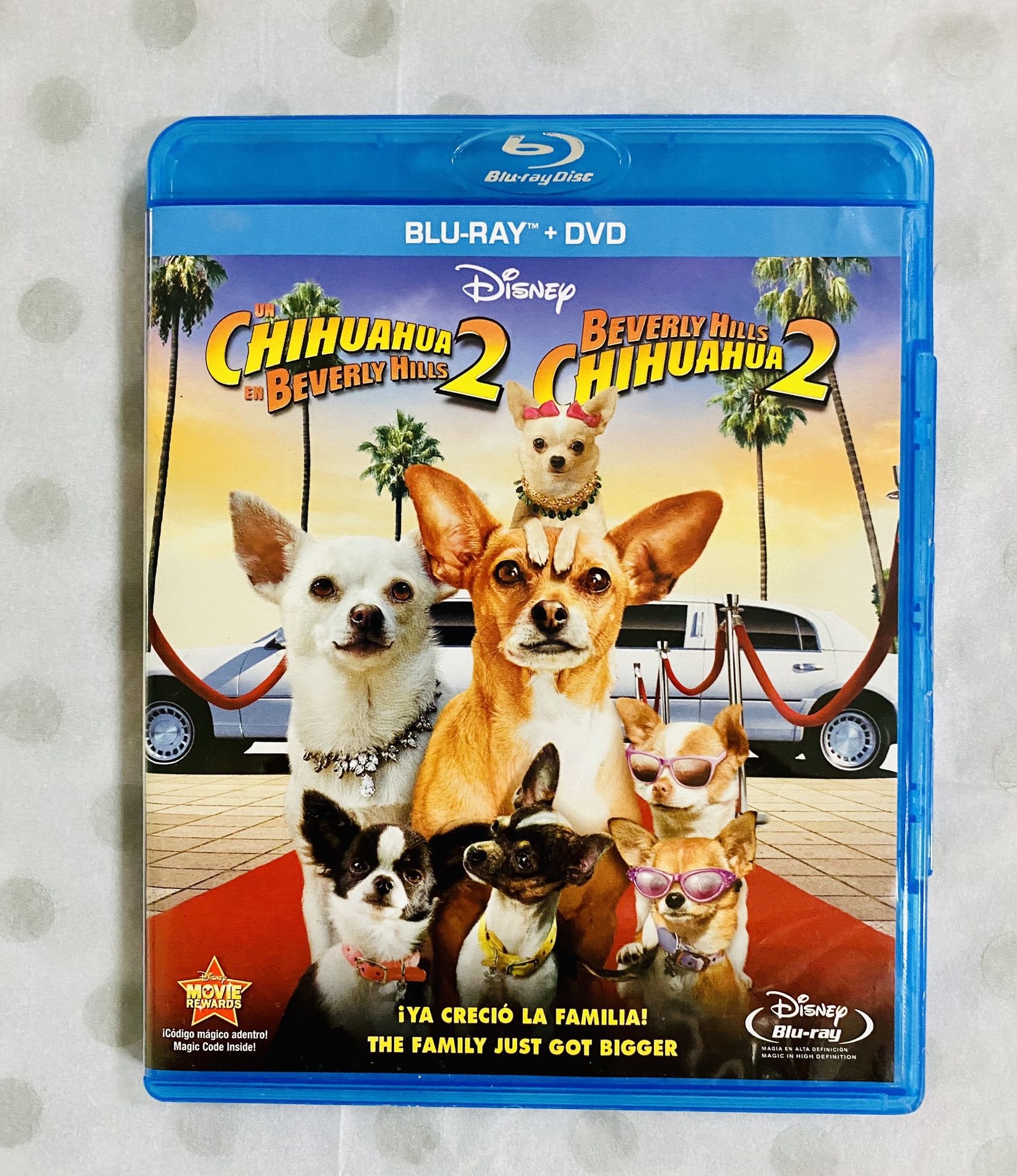 Blu-Ray + Dvd Beverly Hills Chihuahua 2