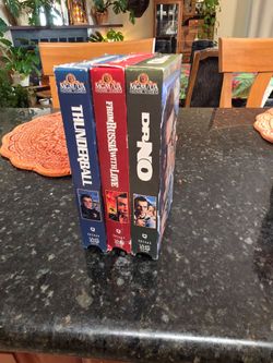 James Bond VHS