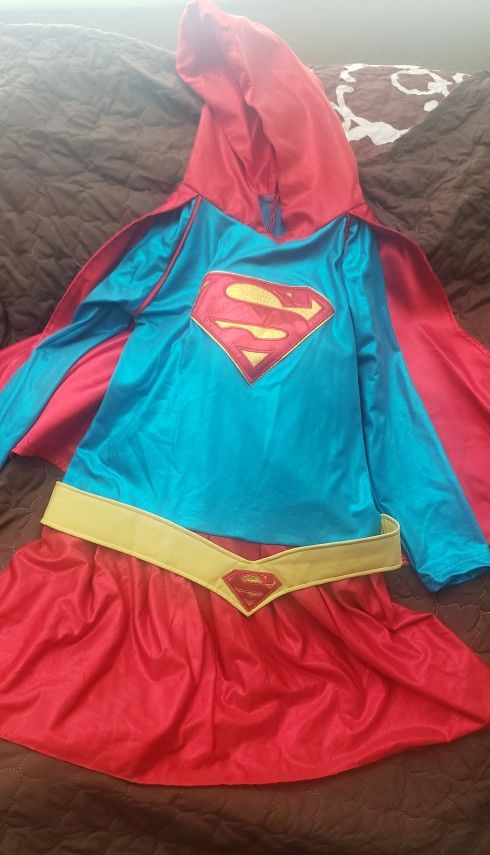 Supergirl Hooded Costume Juniors