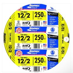 12/2 Wire 250 Ft Roll 