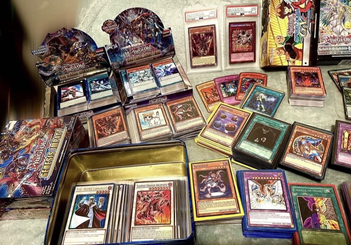 Yu-Gi-Oh! , Pokemon , Magic The Gathering and One Piece Card Collection Lot