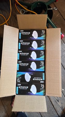 6 Brand New Recessed Lights