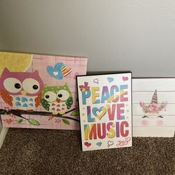 Girls Wall Decorations 