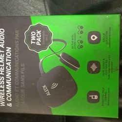Wireless Helmet Communicators 2 Pack