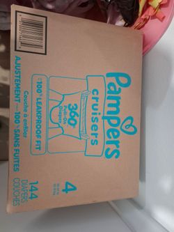 PAMPERS BOX NEW $40