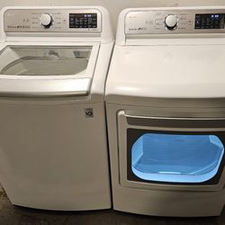 LG Turbo Washer & Sensor Dryer Set 