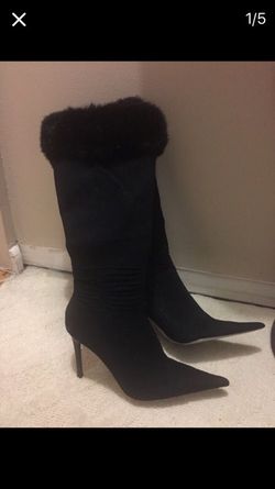 Black boots