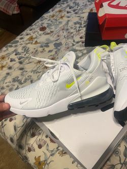 Nike Air Max 270 White Volt Sneakers