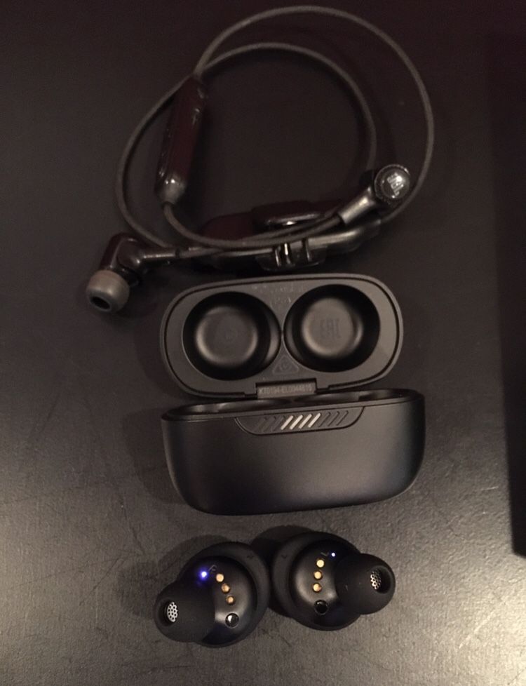 JBL Earbuds Active Noise Cancelling Jam While Working