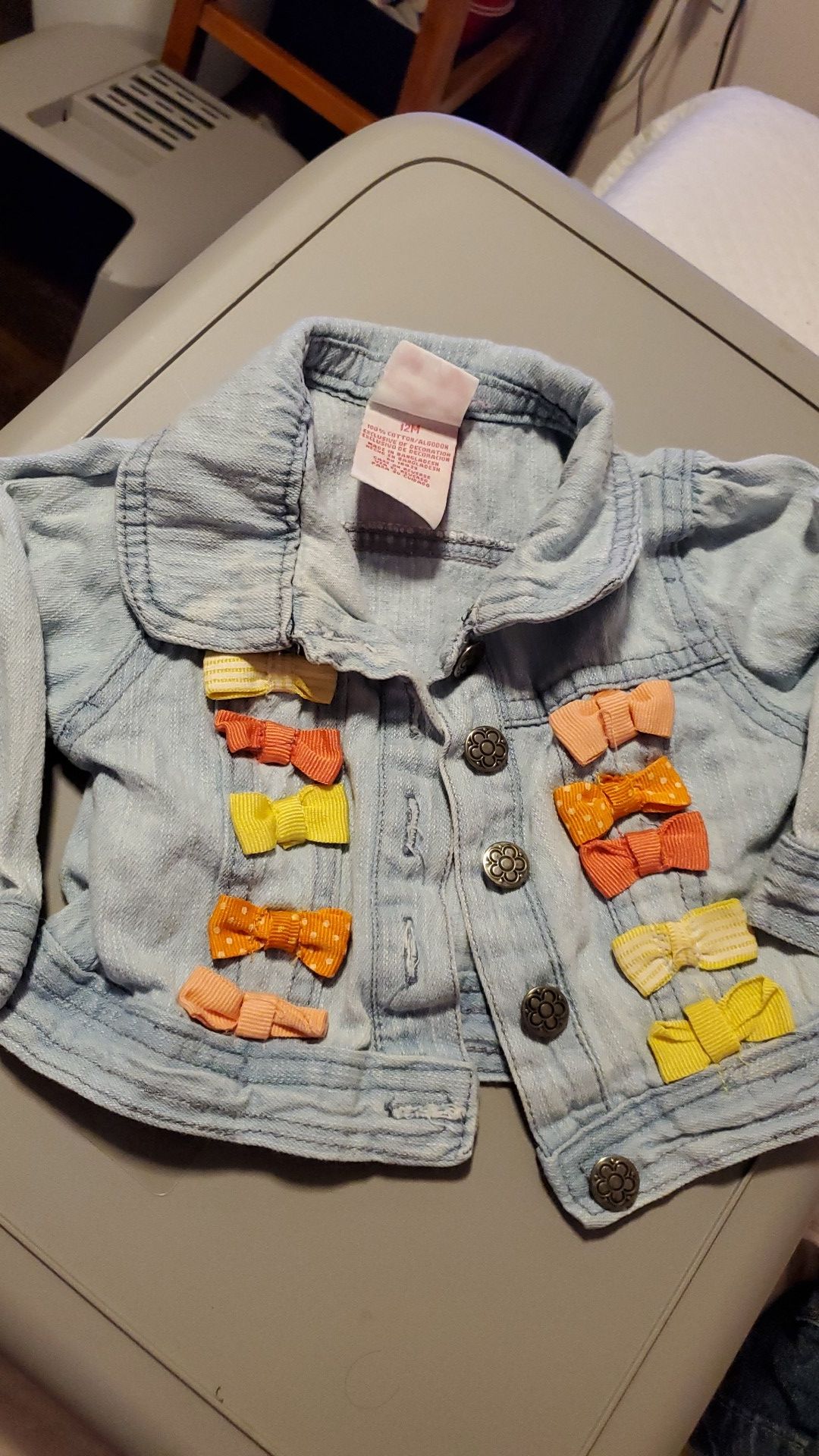 Baby jean jacket