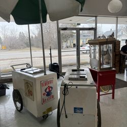 2 Vintage Hackney Ice Cream Carts - Mobile Business Set