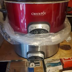 CROCK- POT THE ORIGINAL SLOW COOKER NEW OPEN BOX $30 .2 Abailable 