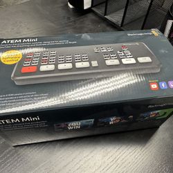 Blackmagic ATEM Mini Production streamer