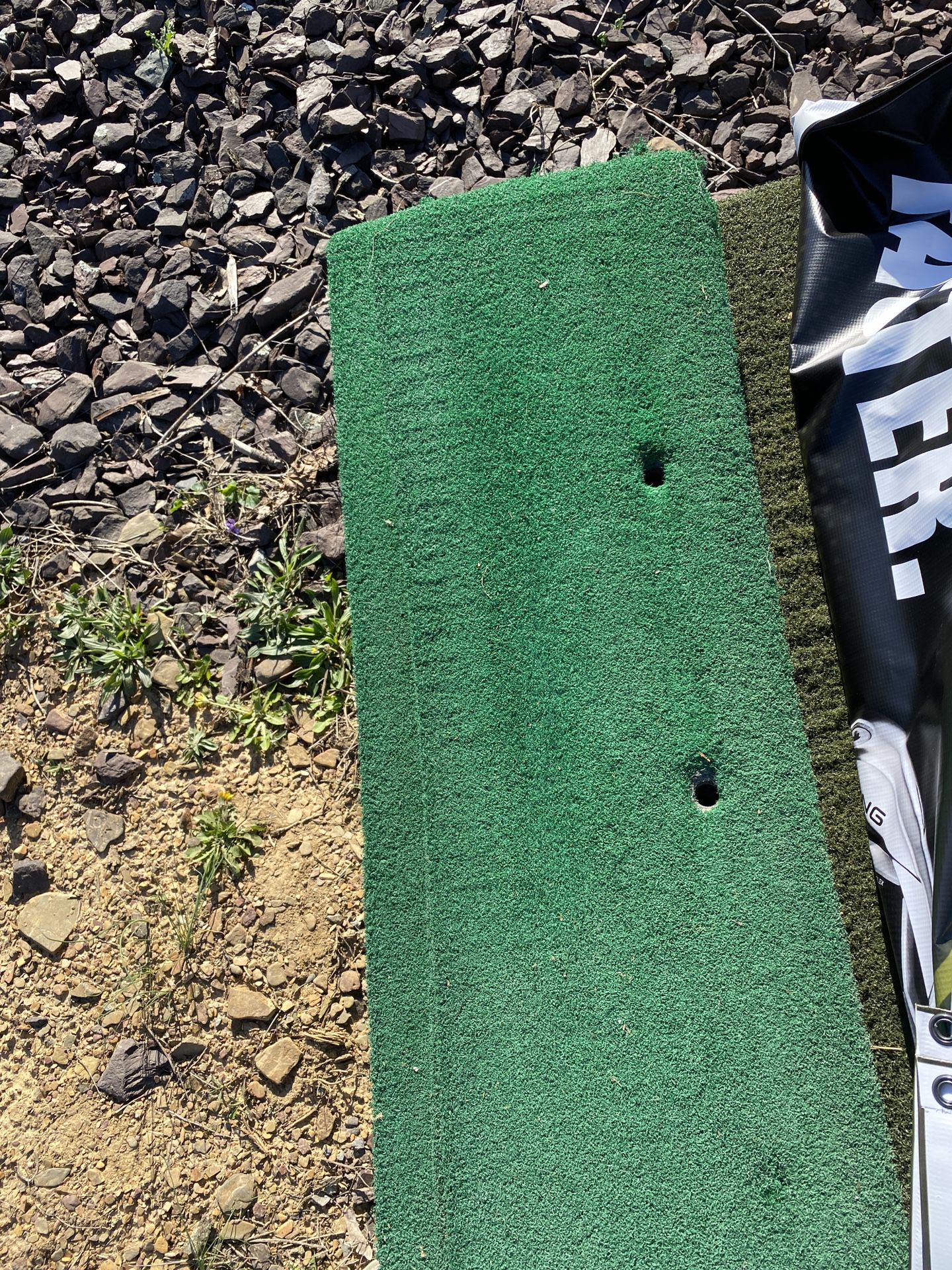 Golf Driving Range  Insert Used Mat 4’x 12”$15.00 