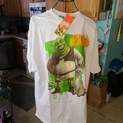 NWT Vintage Shrek 2 Ogers Have Layers/I'm All Ears Xl
