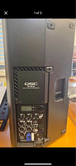 Qsc powered speakers